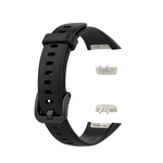 BStrap Silicone remen za Honor Band 6 / Huawei Band 6, black (SHO003C01)