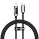 USB-C kabel za Lightning Baseus Display, PD, 20W, 1m (crni)