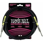 Ernie Ball P06048 Crna 3 m Ravni - Ravni