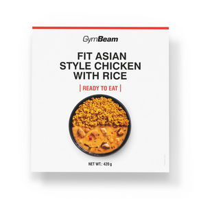 GymBeam FIT Ready to Eat Asian Style Chicken with Rice 420 g