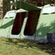 vidaXL Obiteljski šator u obliku tunela za 10 osoba zeleni vodootporni
