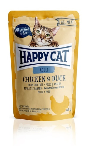 Happy Cat All Meat Adult mokra hrana-piletina i patka 6 x 85 g