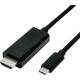 Value USB-C™ / HDMI adapterski kabel USB-C™ utikač, HDMI A utikač 1.00 m crna 11.99.5840 USB-C™ Display kabel