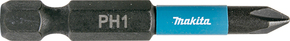 Impact screw bit PH1-50mm 2pcs E-form (MZ) B-63719