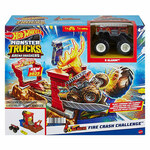 Hot Wheels: Monster Trucks Live Arena Polufinale - Fire Crash Challenge - Mattel