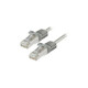 Transmedia CAT6a SFTP Patch Cable 1m grey TRN-TI27-1GL