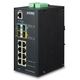 Planet Industrial L2+ 8-Port 10/100/1000T + 2-Port 100/1000X SFP + 2-Port 10G SFP+ Managed Ethernet Switch (-40~75 degrees C) PLT-IGS-5225-8T2S2X