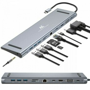Docking station USB-C Maclean MCTV-850