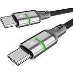 Avax CB632 STEELY LED 1 m USB kabel