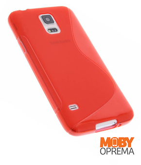 Samsung Galaxy S5 NEO crvena silikonska maska