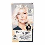 L'Oréal Paris Préférence Le Blonding boja za kosu za obojenu kosu za plavu kosu 1 kom nijansa 11.21 Ultra Light Cold Pearl Blonde