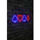 Ukrasna plastična LED rasvjeta, Briscambille Poker Suits - Multicolor