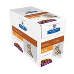 Hill's Prescription Diet™ k/d Kidney Care mačja hrana, govedina - u vrećici 12 x 85 g