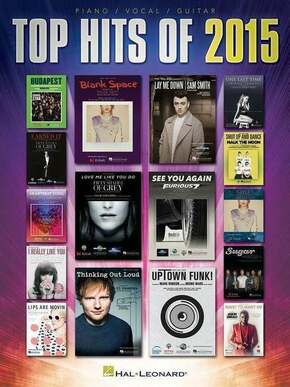 Hal Leonard Top Hits of 2015 Piano