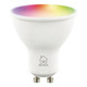 DELTACO SMART HOME LED žarulja, GU10, WiFI 2.4GHz, 5W, 470lm, dimmable, 2700K-6500K, 220-240V, RGB