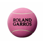 Lopta za autograme Mini Gigant Wilson Roland Garros Mini Jumbo Ball - pink + marker