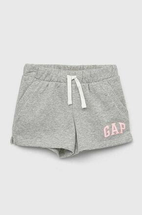 Dječje kratke hlače GAP boja: siva