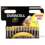 Duracell baterija 12KOM, Tip AAA