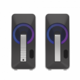 Genesis Helium 100BT RGB NCS-1635 zvučnici, 2.0, 10W, bežični, bluetooth, crni/srebrni, USB