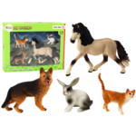 Set figurica 4u1 - konj, pas, zec, mačka