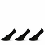 Set od 4 para ženskih niskih čarapa Jenny Fairy 4WB-001-SS24 Crna