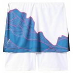 Ženska teniska suknja Australian Ace Skirt With Print In Front - blue cosmo