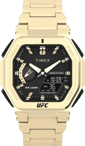 Sat Timex UFC Colossus TW2V84500 Gold