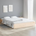 vidaXL Okvir kreveta od masivnog drva 180 x 200 cm 6FT bračni