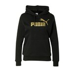 PUMA Sportska sweater majica zlatna / crna