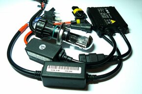 EK Lighting MOTO Super Slim Xenon HID kit 12V - H4 - 5000K - bijela - sa relejom za akumulator MHK-S-H4-REL-5000