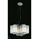 ITALUX MA03187C-003 | Antonio Italux visilice svjetiljka 4x E27 krom, bijelo
