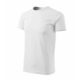 Majica kratkih rukava muška BASIC 129 - XL,Bijela
