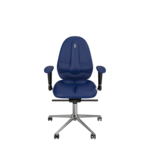 Ergonomska stolica CLASSIC eko-koža plava