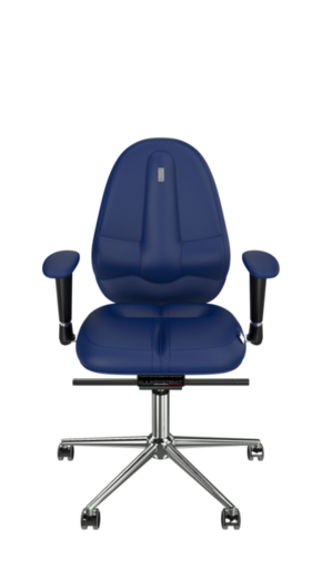 Ergonomska stolica CLASSIC eko-koža plava