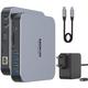 slomart MOKiN 13-u-1 USB C priključna stanica za MacBook Air/Pro - 65W adapter, dvostruki zaslon HDMI 4K, VGA, Ethernet, USB 3.0, PD, audio