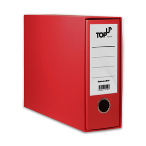 Registrator A5 široki TOP UP standard crveni s kutijom