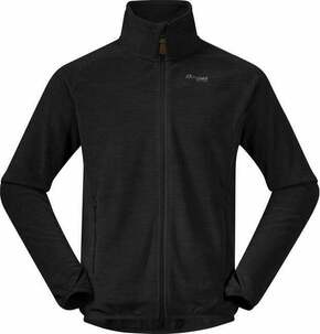 Bergans Hareid Fleece Jacket NoHood Black XL Majica s kapuljačom na otvorenom