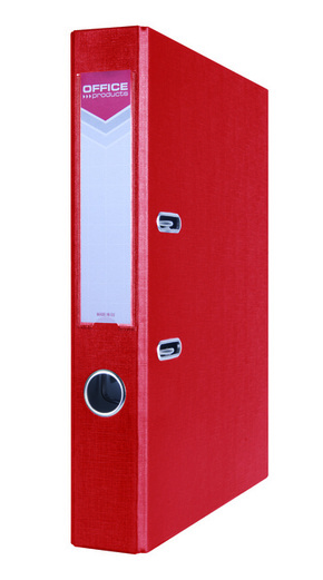 Registrator samostojeći A4 uski Master Office products crveni bez kutije