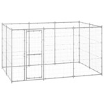 vidaXL Vanjski kavez za pse od pocinčanog čelika 7,26 m²