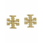 Naušnice Tory Burch Logo Stud Earring 11165504 Tory Gold 720