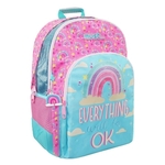 Must: Everything OK Reflektirajući školski ruksak sa uzorkom oblaka