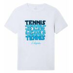 Muška majica Australian Cotton Tennis T-Shirt - bianco