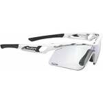 Rudy Project Tralyx+ Slim White Gloss/ImpactX Photochromic 2 Laser Purple Biciklističke naočale