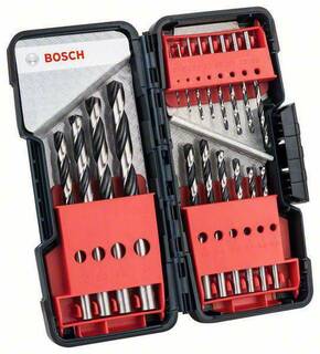 Bosch Accessories 2608577350 hss metal-spiralno svrdlo-komplet 18-dijelni DIN 338 cilinder 1 Set