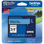 BROTHER TZE541 tape black/blue 18mm 4m TZE541 TZE541 1659616