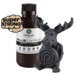 PrimaCreator Super Strong UV Resin - Black 500 ml