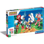 Sonic 104kom super slagalica u boji - Clementoni