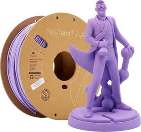 Polymaker 70852 PolyTerra PLA 3D pisač filament PLA 1.75 mm 1000 g ljubičasta (mat) 1 St.