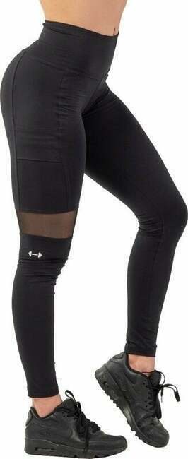 Nebbia Sporty Smart Pocket High-Waist Leggings Black L Fitness hlače