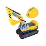 Dječja guralica Construction Rider - žuta